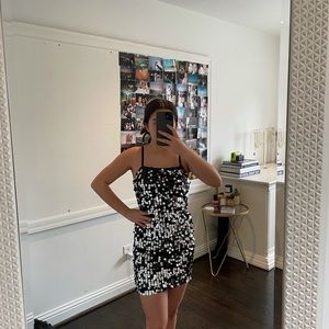 Sequin mini dress